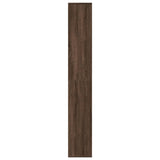Room Divider Bookcase Brown Oak 67x25x161.5 cm Engineered Wood 858081