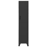 Locker Cabinet Anthracite 38x45x180 cm Steel 339775