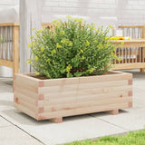 Garden Planter 70x40x26.5 cm Solid Wood Pine 847328