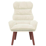 Armchair Cream 69 x 74 x 93 cm Velvet 42001895