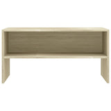 TV Cabinet Sonoma Oak 80x40x40 cm Engineered Wood 800057
