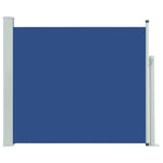 Patio Retractable Side Awning 100x300 cm Blue 48372