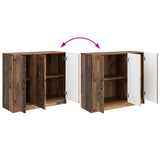 Sideboard Old Wood 89 x 34.5 x 77 cm Engineered Wood 895803