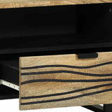 TV Units with Drawer Brown 80 x 33 x 46 cm Engineered wood 4017953