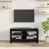 Corner TV Cabinet 102 x 40.5 x 45 cm Black Engineered Wood 889776