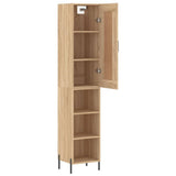 Highboard Sonoma Oak 34.5x34x180 cm Engineered Wood 3200332