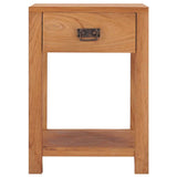 287231 Bedside Cabinet 35x35x50 cm Solid Teak Wood