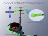 Folding Electric Scooter with Brake, for Ages 6 Years, 8km/h Maximum Speed, Green T3398P349447