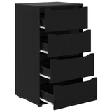 Storage Cabinets 60 x 48 x 105 cm Engineered Wood Black 3406236