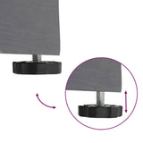 Outdoor Umbrella Base Dark grey wood look 45 x 45 x 31.5 cm 42010003