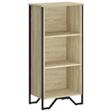 Bookcase Sonoma Oak 50x31x106 cm Engineered Wood 848605