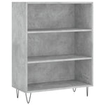 Highboard Concrete Grey 69.5x34x180 cm Engineered Wood 3198757