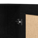 Book Cabinet Black Oak 82.5 x 30.5 x 185 cm Engineered Wood 3394793