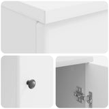 Desk High Gloss White 142.5 x 50 x 75 cm Engineered Wood 3414634