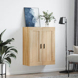 Wall Mounted Cabinet Sonoma Oak 69.5x34x90 cm Engineered Wood 830399