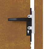 Garden Gate 100x100 cm Corten Steel 153263