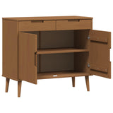 Sideboard MOLDE Caramel 90 x 40 x 80 cm 42020946