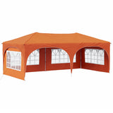 Pop-up Party Tent 575 x 288 x 245 cm Orange Oxford Fabric 42019899