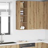 Hanging Cabinet Artisan Oak 30 x 29.5 x 100 cm Engineered Wood 884465