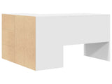 Corner Desk with Drawer White 102 x 88 x 75 cm 3337273