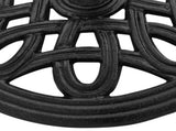 Umbrella Base Black 44x44x32 cm Cast Iron 317768