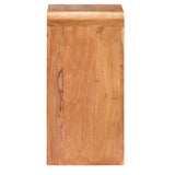 Bedside Table 40x30x60 cm Solid Acacia Wood Honey Finish 289633