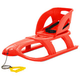 93722 Sledge with Seat Red 102,5x40x23 cm Polypropylene