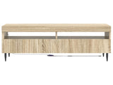 LED TV Cabinet Sonoma Oak Engineered Wood 896987
