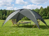 Camping Tent with Rainfly Water-resistant Dome Army Green 42028523