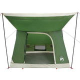 Camping Tent with Roof Green 223 x 163 x 130 cm Taffeta 42001190