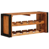 Wine Rack Brown 100 x 45 x 33 cm Solid Acacia Wood 4104761