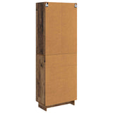 Cabinet Set 2 pcs Old Wood 66 x 34.5 x 95 cm Engineered Wood 3416356