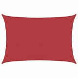 Sunshade Sail 160 g/m Red 4x6 m HDPE 311629