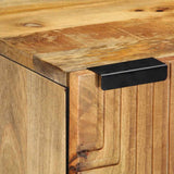 Bathroom Hanging Cabinet Brown 38x33.5x48 cm Solid Wood Mango 4017740