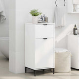 Bathroom Cabinet with Drawer High Gloss White 39.5 x 36 x 88 cm 883398