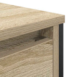 Bathroom Basin Cabinet with Drawers Sonoma Oak 60x34.5x60 cm 861883