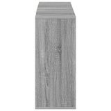 Sideboard Grey Sonoma 120x30x75 cm Engineered Wood 813066