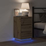 Bedside Cabinet Artisan Oak 39 x 34.5 x 65 cm Engineered wood 869633
