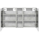 Bathroom Cabinet Set 3 pcs 100 x 10.5 x 60.5 cm Engineered wood 3403699