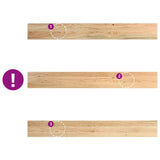Window Sills 2 pcs Untreated 120x15x2 cm Solid Wood Oak 4009090
