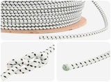 Bungee Cords 10 mm Black and White PP and Rubber 42047653