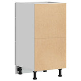 Kitchen Base Cabinet with Drawer Black Oak 40 x 46 x 81.5 cm 876659