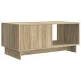 Coffee Table Sonoma Oak 90 x 50 x 40 cm Engineered Wood 894037