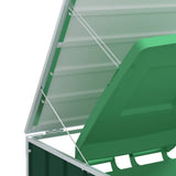 Wheelie Bin Storage for Single Bin Green 72x81x115 cm Steel 4006171