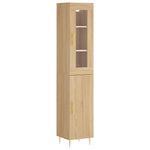 Highboard Sonoma Oak 34.5x34x180 cm Engineered Wood 3199164