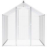Outdoor Aviary Aluminium 183x178x194 cm 45219