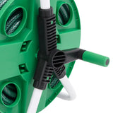 Free Standing Green Hose Reel with 30 m Hose PVC 3281508