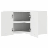 Hanging Cabinet White 57 x 57 x 40 cm Engineered Wood 884186