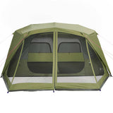 Family Tent 10-Person Green Quick Release Waterproof 94290