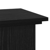 Plant Stand Black Oak 33 x 33 x 100 cm Engineered wood 869238